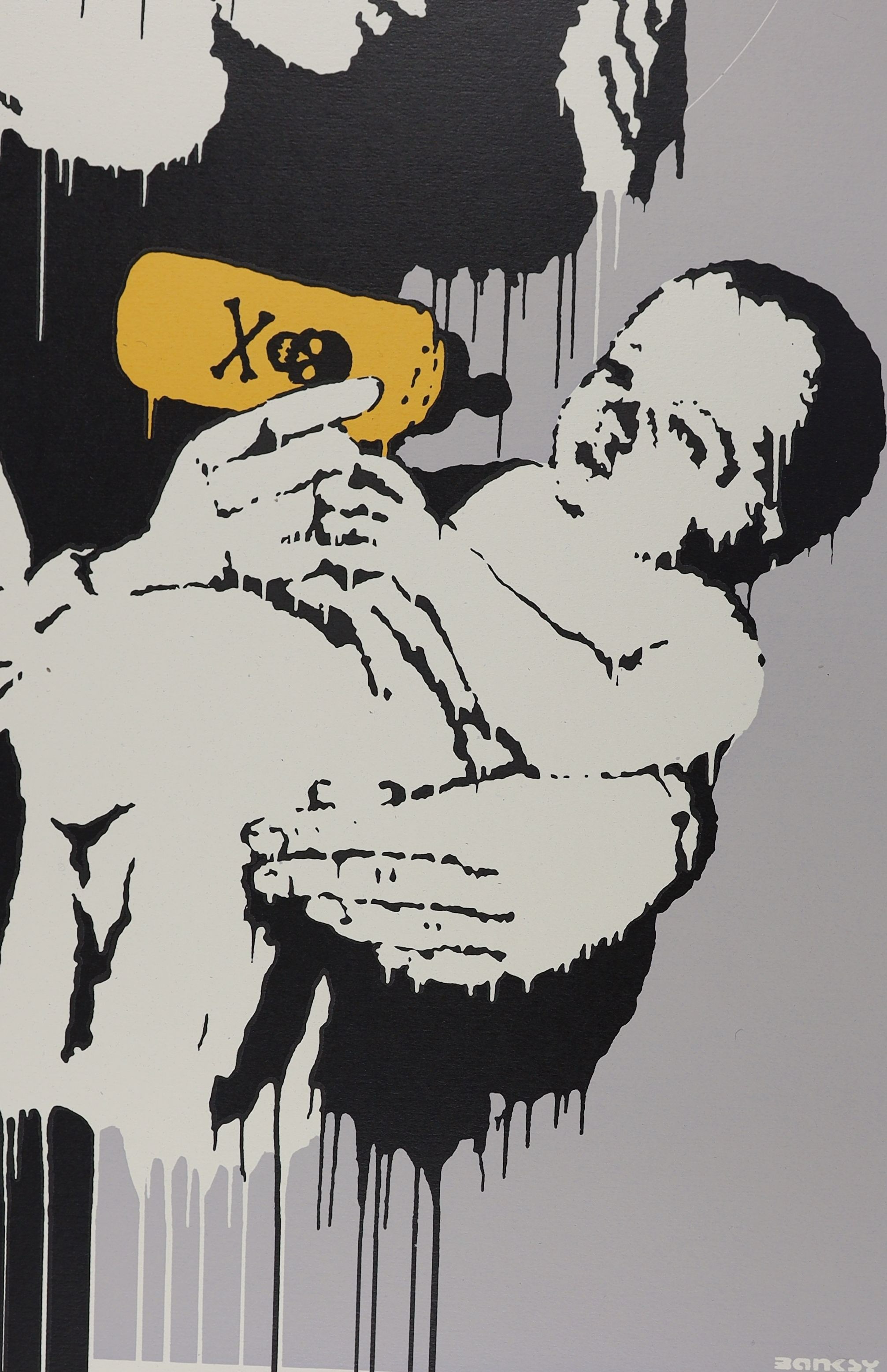 Banksy (b.1974), Toxic Mary, 2004, screenprint in colours, on wove, 70 x 50cm.